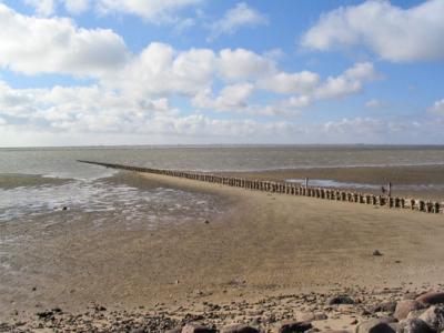 Blick auf die Lahnung